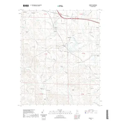 2020 Map of Townley, 2020 Print
