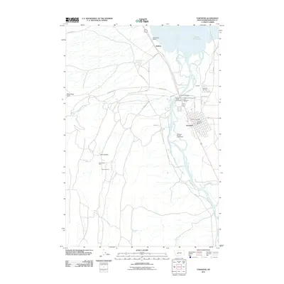 2011 Map of Townsend, 2011 Print