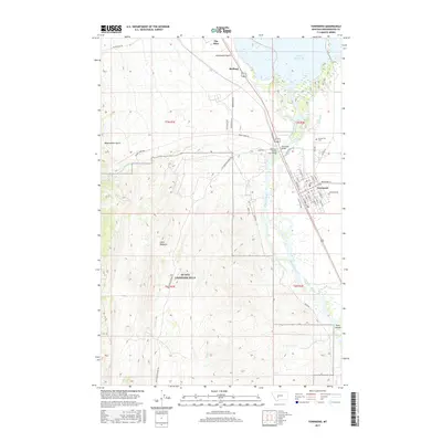 2017 Map of Townsend, 2017 Print