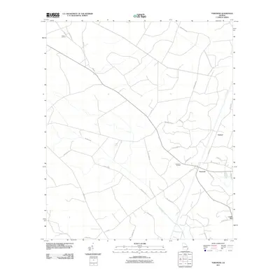 2011 Map of Townsend, 2011 Print