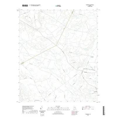 2020 Map of Townsend, 2020 Print