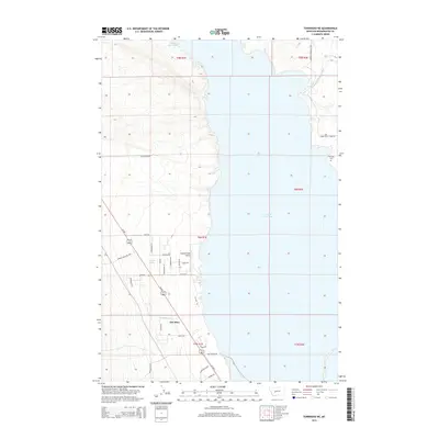2014 Map of Townsend NE, 2014 Print