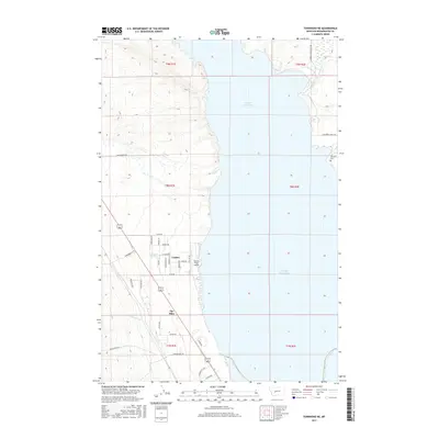 2017 Map of Townsend NE, 2017 Print