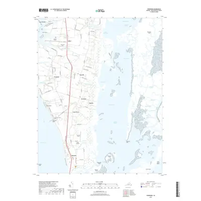 2019 Map of Townsend, 2019 Print