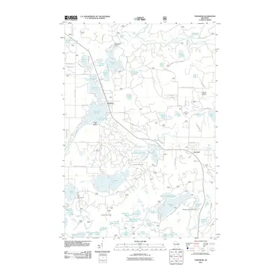 2011 Map of Townsend, 2011 Print