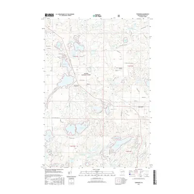 2015 Map of Townsend, 2015 Print