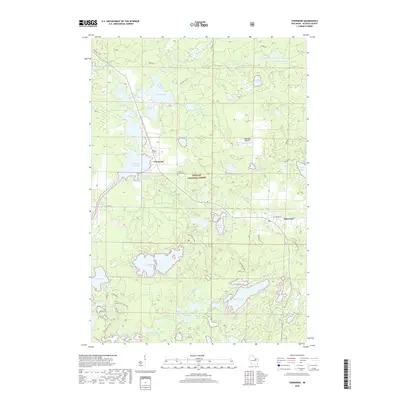 2018 Map of Townsend, 2018 Print