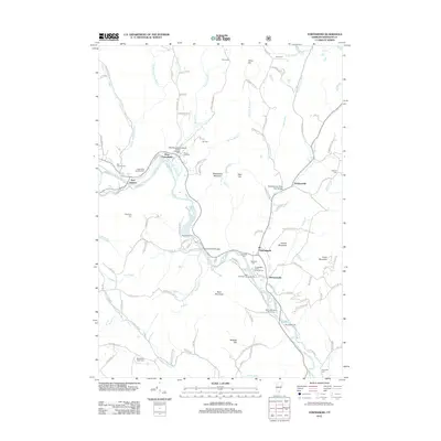 2012 Map of Townshend, 2012 Print