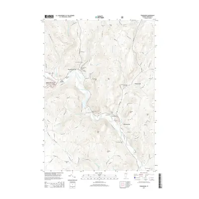 2015 Map of Townshend, 2015 Print