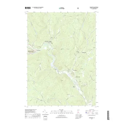2018 Map of Townshend, 2018 Print