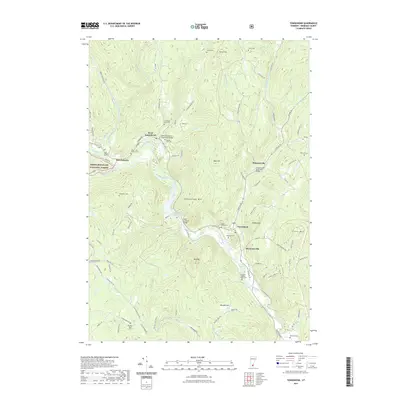 2021 Map of Townshend, 2021 Print