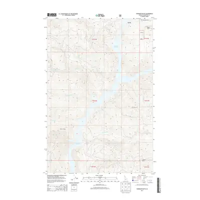2013 Map of Township Butte, 2013 Print