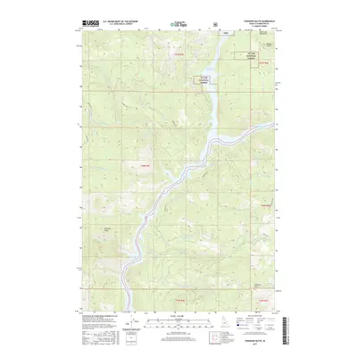 2017 Map of Township Butte, 2017 Print