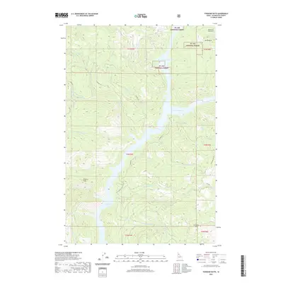 2020 Map of Township Butte, 2020 Print