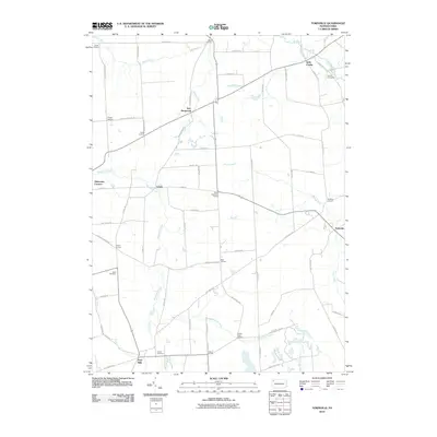 2010 Map of Townville, 2010 Print
