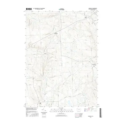 2016 Map of Townville, 2016 Print