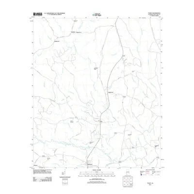 2011 Map of Toxey, 2011 Print