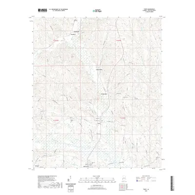 2020 Map of Toxey, 2020 Print