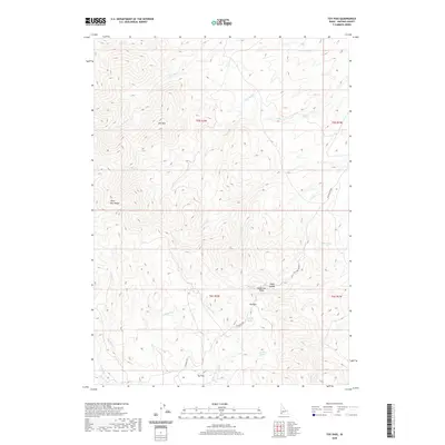 2020 Map of Toy Pass, 2020 Print