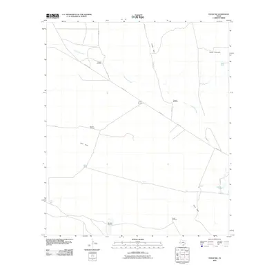 2010 Map of Toyah NW, 2010 Print