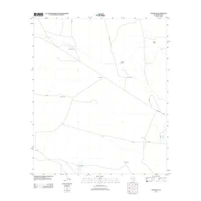 2013 Map of Toyah NW, 2013 Print