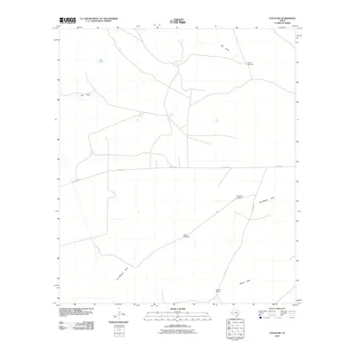 2010 Map of Toyah SW, 2010 Print