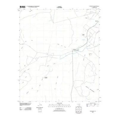 2010 Map of Toyahvale, 2010 Print