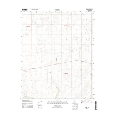 2013 Map of Toyee, 2013 Print