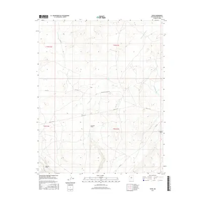 2017 Map of Toyee, 2017 Print