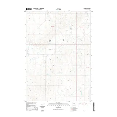 2015 Map of Trabing, 2015 Print