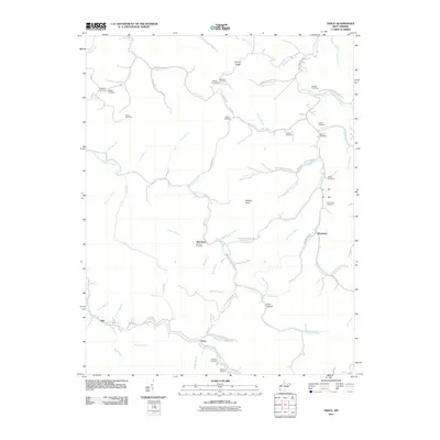 2011 Map of Trace, 2011 Print