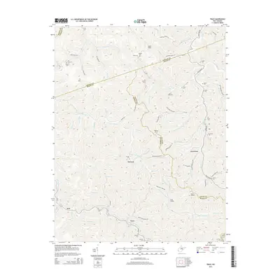 2014 Map of Trace, 2014 Print