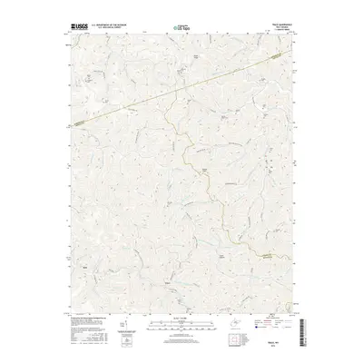 2016 Map of Trace, 2016 Print