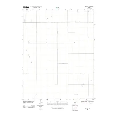 2009 Map of Tractor, 2009 Print