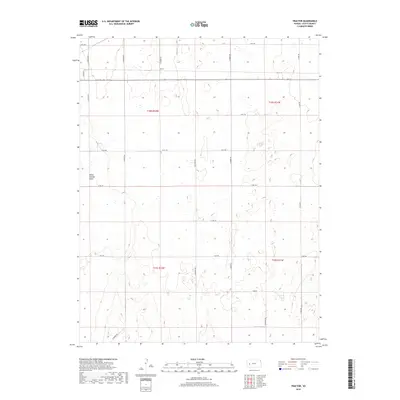 2018 Map of Tractor, 2018 Print