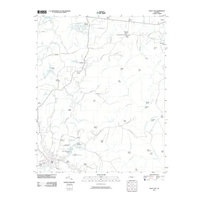 2010 Map of Tracy City, 2010 Print