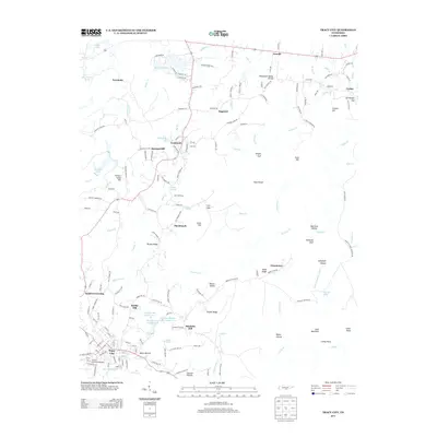 2013 Map of Tracy City, 2013 Print