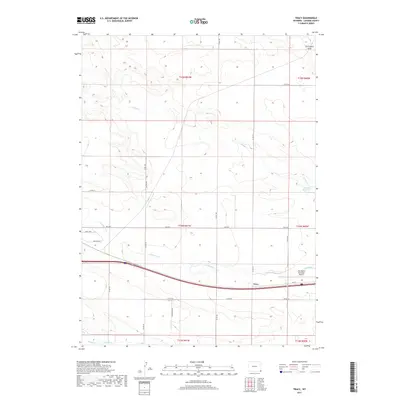 2017 Map of Tracy, 2017 Print