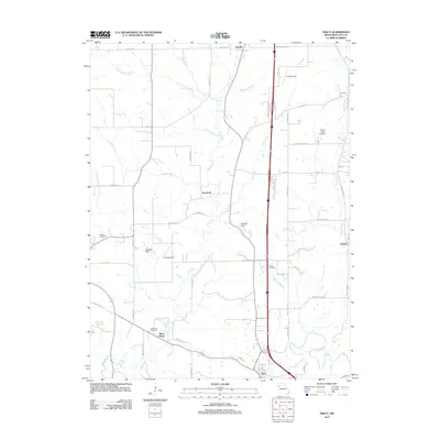 2012 Map of Tracy, 2012 Print