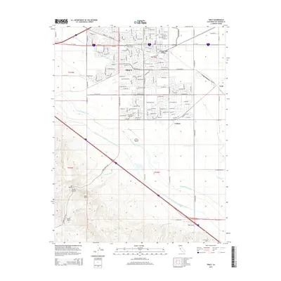 2015 Map of Tracy, 2015 Print
