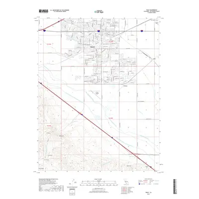 2018 Map of Tracy, 2018 Print