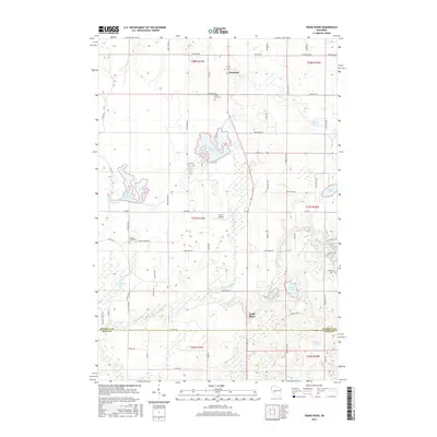 2015 Map of Trade River, 2015 Print