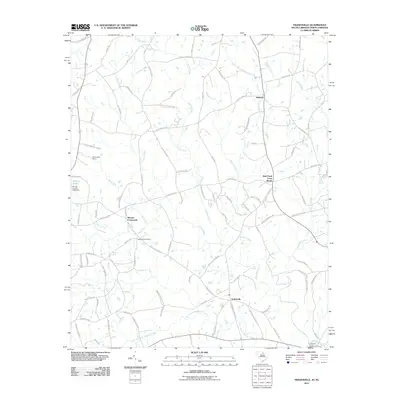 2011 Map of Tradesville, 2011 Print