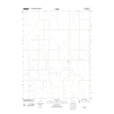 2012 Map of Traer, 2012 Print