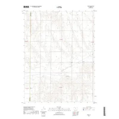 2018 Map of Traer, 2018 Print