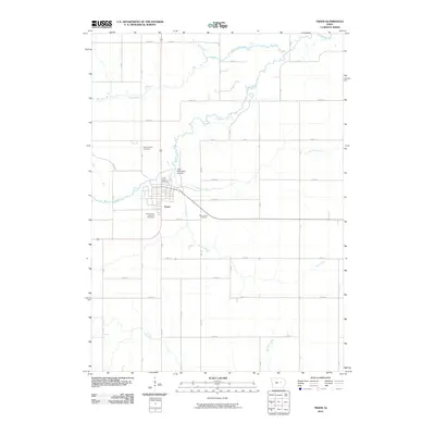 2010 Map of Traer, 2010 Print