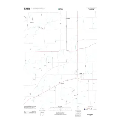 2013 Map of Trafalgar, 2013 Print