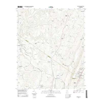 2014 Map of Trafford, 2014 Print