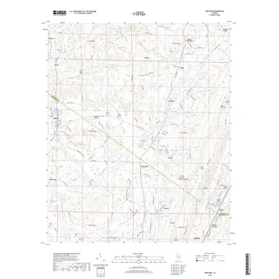 2018 Map of Trafford, 2018 Print