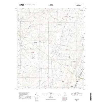 2020 Map of Trafford, 2020 Print